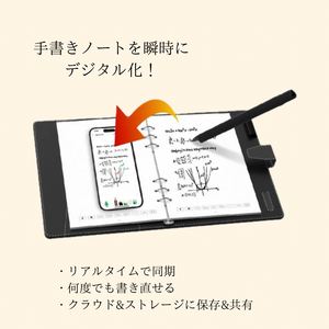 【新品未使用・未開封】AIハイテクノートブック　ノートに書いてスマホでPDFに 新品未使用・未開封】AIハイテクノートブック ノートに書いて