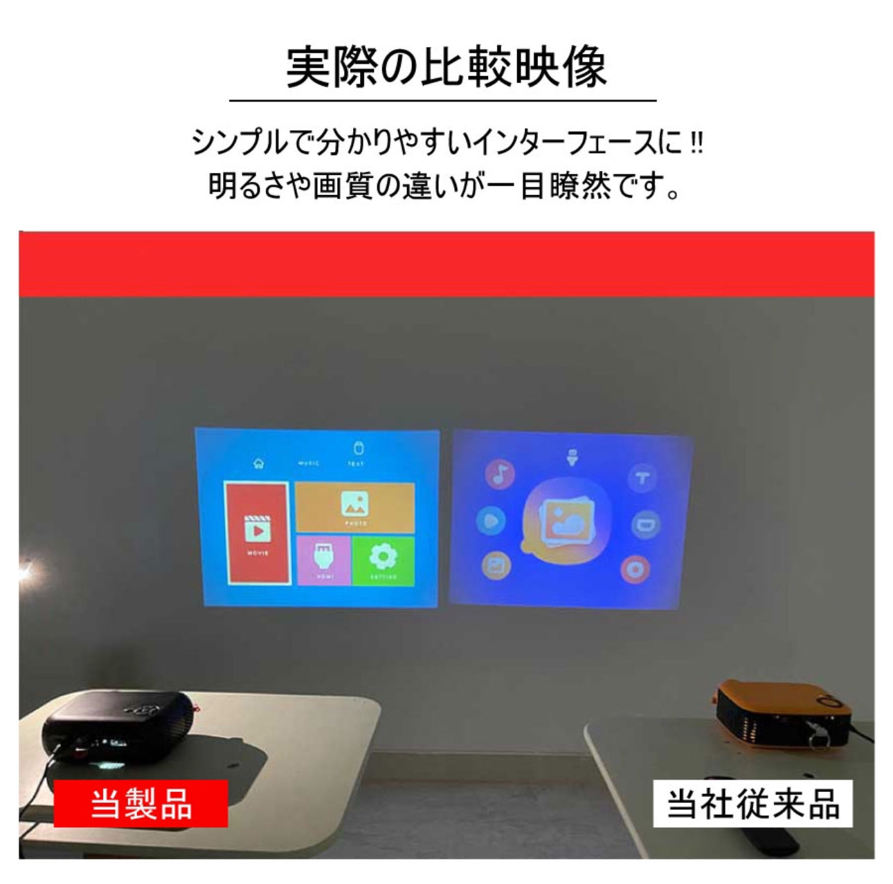 ポータブルプロジェクターM22 – RETRO POKLAD